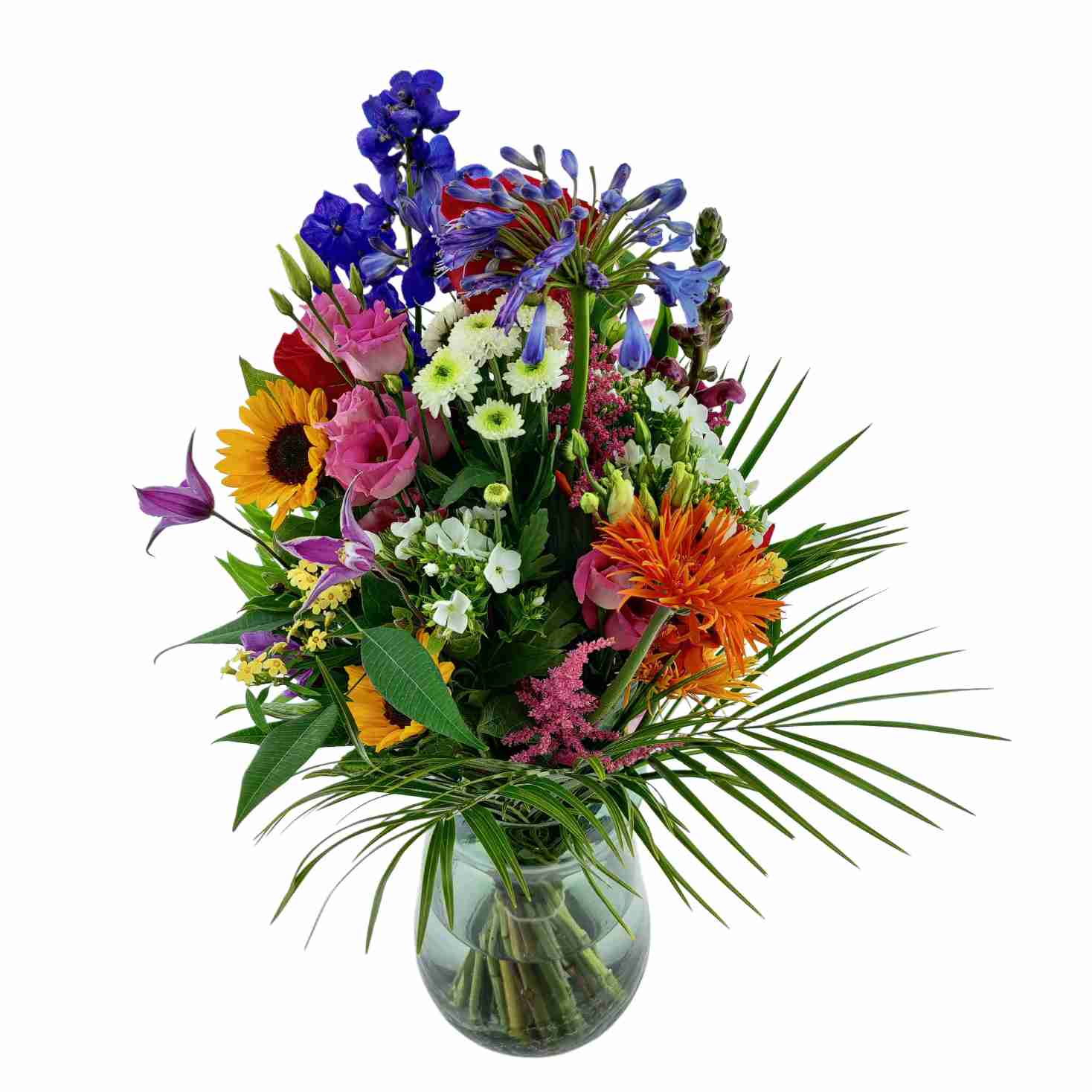 product photography of flowers