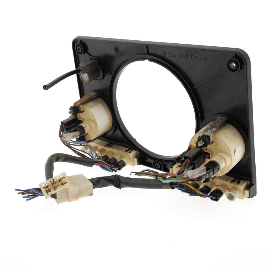 Back of a dashboard